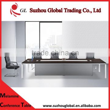 Melamine rectangle conference room furniture