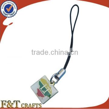 custom logo fashion pendant diy cell phone charms