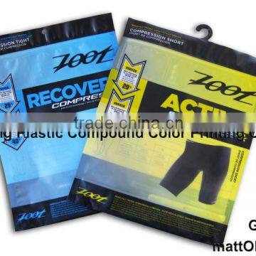 High Quality Zipper Plastic Garment Packaging Bag photo-2