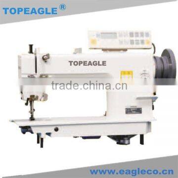 1-Needle,drop feed,needle feed,walking foot,automatic thread trimmer,lockstitch sewing machine
