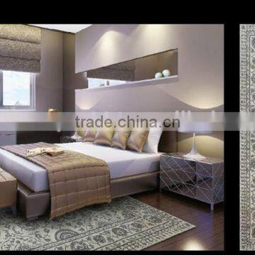 Wholesale Wool Hand Tufted Living Room Custom Carpet Rug (160L YX455C T699 5) photo-3