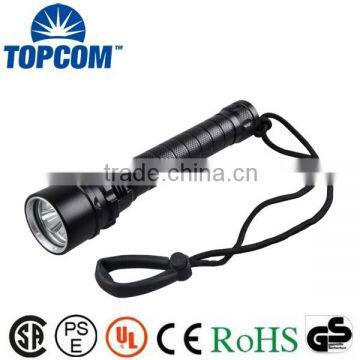 Professional Aluminum Alloy 3pcs XML Dive Torch 5000lm Professional Dive Torch