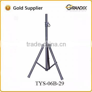 Height adustable tripod speaker stand