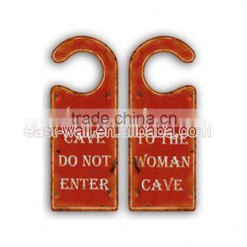 Custom Print Fancy Plaque Diy Iron Wreath Door Hanger photo-2