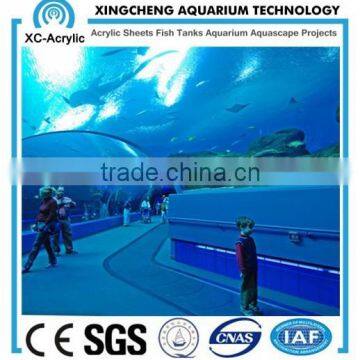 Good Quality High Transparent Cast Clear Acrylic for Aquarium Tunnel