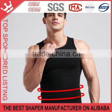 Cotton Fabric Men Compresion Garments Shapewear With Shape Particles