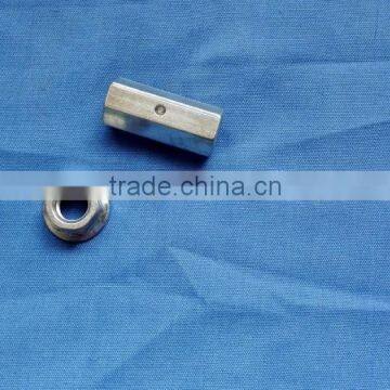 good quality white zince flange nut