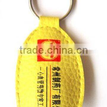 color brilliancy leather keyring