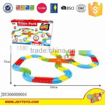 Hot sale plastic kids battery operated toy train set
