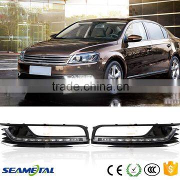 Car LED DRL Daytime Running Light Fog Light For Volkswagen VW Passat 2011 2012 2013 2014