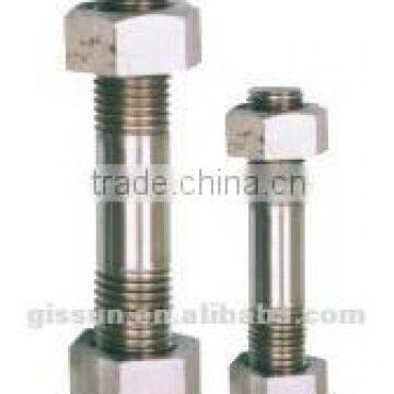 Alloy steel A193 B7 A194 2h stud bolts and nuts