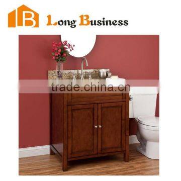 LB-LX2215 Welcomed solid maple wood bathroom storage for sale