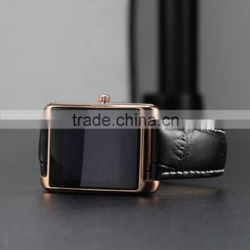 New Android Smart Watch 200mAh Battery Leather Band Bluetooth Smartwatch photo-5