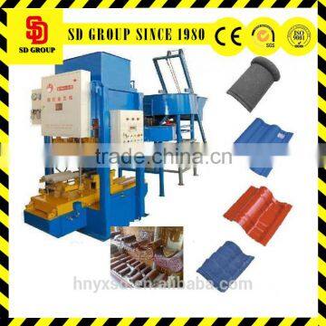 Roof and floor color tile making/forming machine