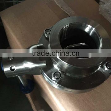 OEM Sanitary KF tri clamp butterfly valve