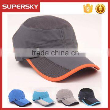 A-1371 Sports Cheap Baseball Sun Caps Men Outdoor Soft Baseball Hat Men Sun Baseball Cap for Hiking Running