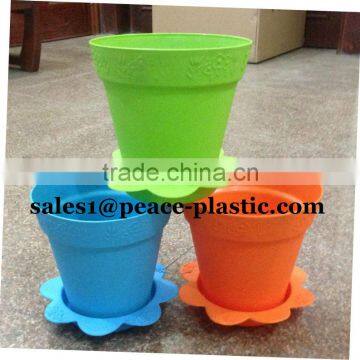 high quality garden plastic gallon flower pot