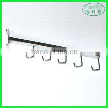 Chrome plating waterfall tubing display hanger