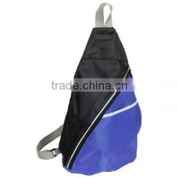 color triangle shaped backpack