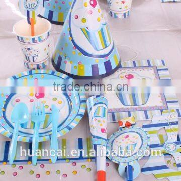 Best Sale High Quality Birthday Party Decorations Kids Sets Supplies whole set for boys
