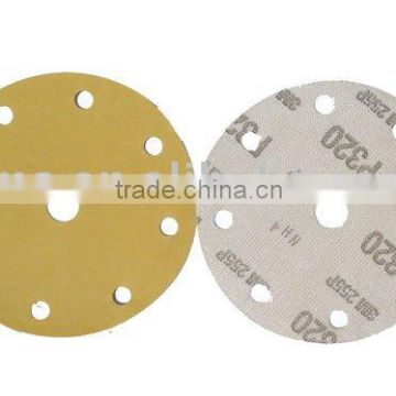 sandpaper high quality yellow color