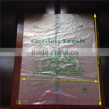 Flat high quality print food bags print plastic bag