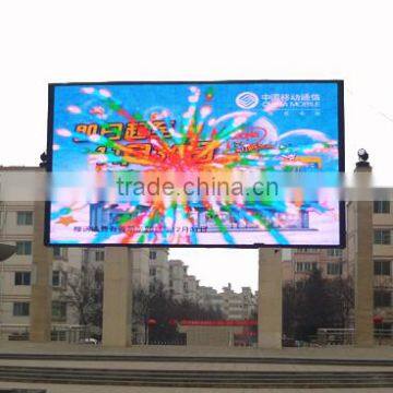 PH10 Outdoor Advertising LED Display 5.76 x 2.88 m DIP346 LED Type