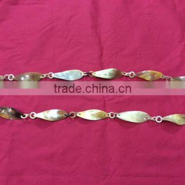 VietNam best selling nice white water buffalo horn necklace
