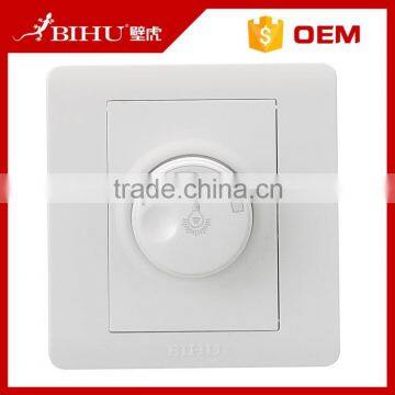 european dimmer switch BIHU White fire resistance PC material led dimmer switch