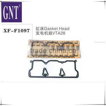 excavator Cylinder head gasket for VTA28