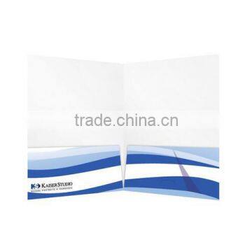 Black Paper Folder Printing, OEM Print Company Logo Folders photo-6