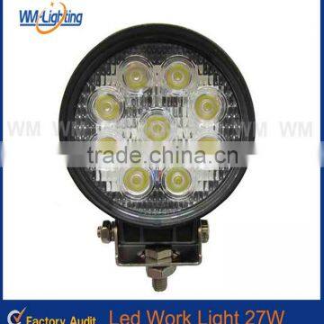 High quality 4.5 inch UTV 4x4 offroad led vehicle work light, 27W/36W LED work light