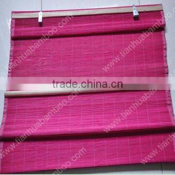 Factory sale Low pricing Natural bamboo roman shutter