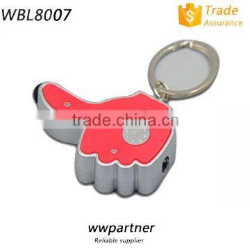 Premium Plastic 3D Lamp Led Key Chain Wholesale photo-2