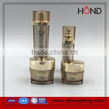 high selling gold brand name face cream wholesale Triangle cosmetic containers