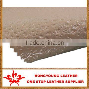 Shing Surface SEMI-PU Material With Small Dots Carven for Woman Shoes( Cuero Sintetico Para Calzado) photo-4