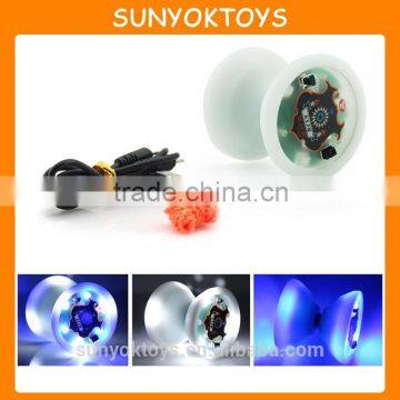 World Yo-Yo Contest Special Ball YJ Patent Design CNC YOYO With Led Light CNC yoyo