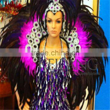 Showgirl Festival Cabaret Drag Queen Wings Backpiece