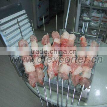 2015 high quality manual meat skewer machine for sale