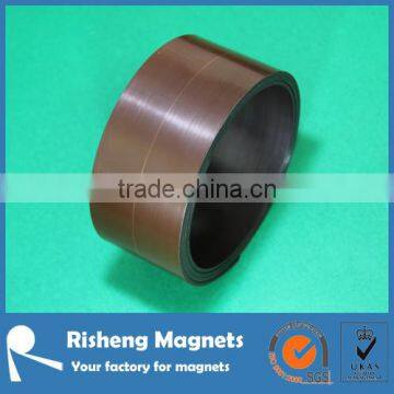 Flexible magnetic strip tape with PET adhesive backed
