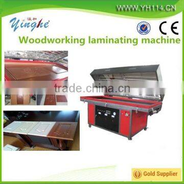 Woodworking laminating machine cabinet