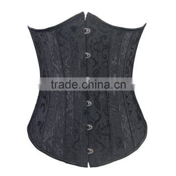 2015 HOT 3 Colors Polyester and Spandex Corset Waist Trainers 26 steel bone