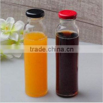 Screw cap Glass juice bottle 350ml