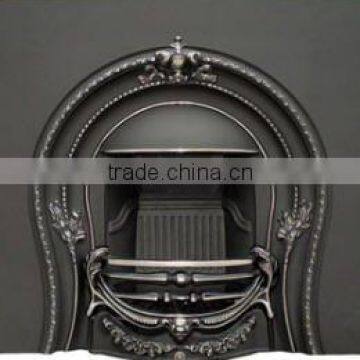 Cast Iron Wood Burning Traditional Fireplace