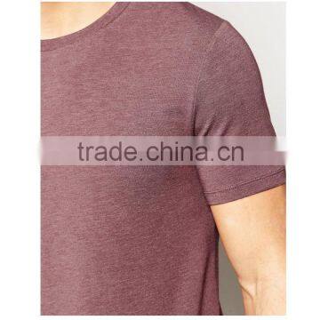 Mens t Shirt Fitted Tshirt Plain Cotton t Shirt for Priting photo-2