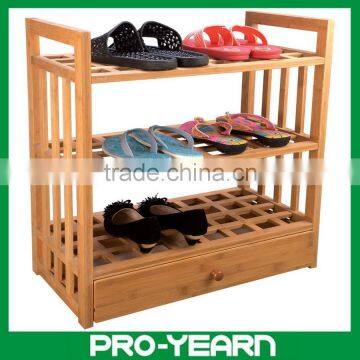 3 Tiers Bamboo Shoe Rack