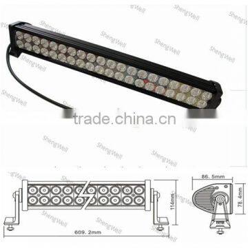 led light bar 120W 21.5inch Epistar Flood/Spot/Combo Dual Row led bar light C ree 120W led light bar