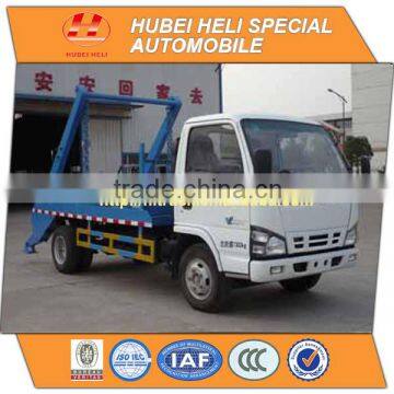 Japan technology 4x2 small 4cbm swinging arm garbage truck diesel engine 4JB1CN 98hp                        
                                                Quality Choice