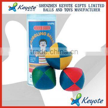 Environmental pvc hacky sack