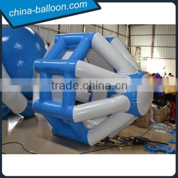 2m Diameter Inflatable Water Toys Large Blue Water Running Toys, Water Wheel For Kids